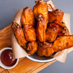 Grilled Hot Wings